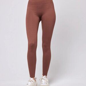 L*Space Work It Legging - Cafe Brown - Seamless - NWT